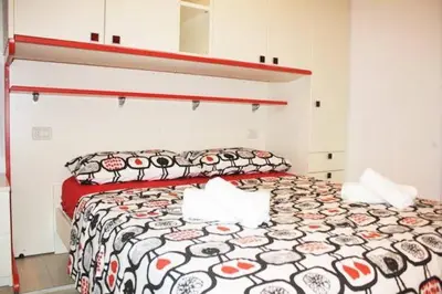 Letto o letti in una camera di Apartment 3028