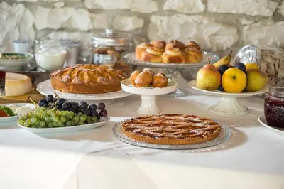 Cibo presso l'agriturismo o nelle vicinanze