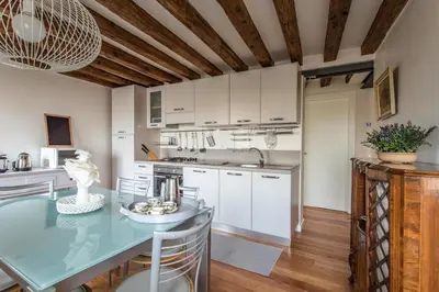 Cucina o angolo cottura di Appartamento Calle Furlani