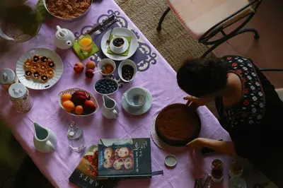 Cibo presso il bed & breakfast o nelle vicinanze