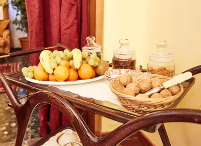 Cibo presso il bed & breakfast o nelle vicinanze