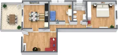 Planimetria di DolceVita Apartments N 373