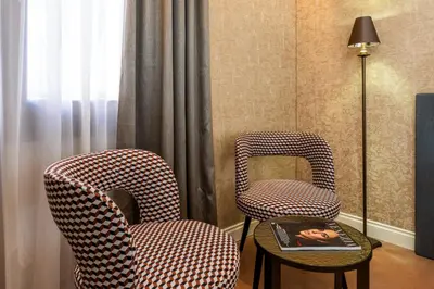 Area soggiorno di Acca Hotel