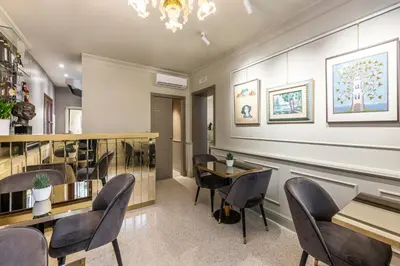 Area soggiorno di Hotel Palazzina Sardi