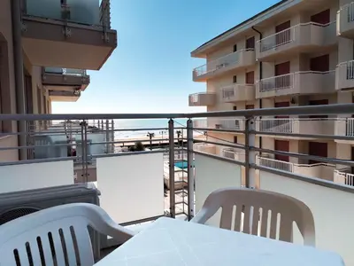 Balcone o terrazza di Diplomatic Fronte Mare