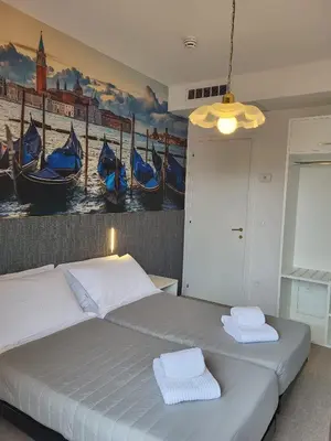 Letto o letti in una camera di Hotel Piccadilly