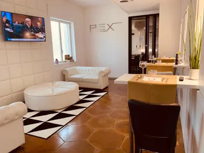 Area soggiorno di Hotel Pex Padova