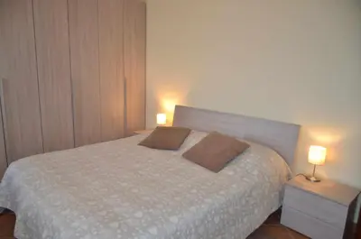 Letto o letti in una camera di Elegante ed economico appartamento a Camposampiero