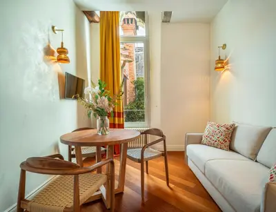 Area soggiorno di Zattere Lofts R&R