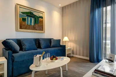 Area soggiorno di Hotel Byron Bellavista