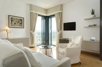 TV o dispositivi per l'intrattenimento presso Hotel Byron Bellavista