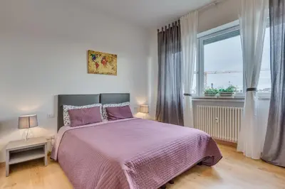 Letto o letti in una camera di Rooms Vidar