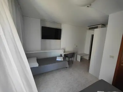 TV o dispositivi per l'intrattenimento presso Hotel DOLCEVITA Park & Beach included