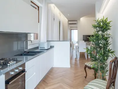 Cucina o angolo cottura di Luxury Apartment On Grand Canal by Wonderful Italy