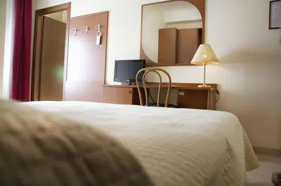 Letto o letti in una camera di Hotel Sole