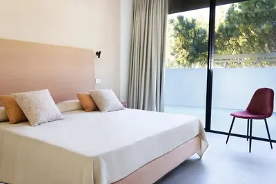 Letto o letti in una camera di Hotel Mediterraneo Suite&Residence