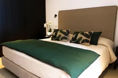 Letto o letti in una camera di Hotel Mediterraneo Suite&Residence