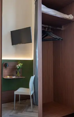 TV o dispositivi per l'intrattenimento presso Hotel Casa Del Pellegrino