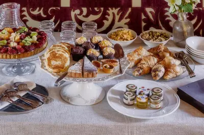 Cibo presso il bed & breakfast o nelle vicinanze