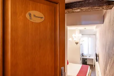 Letto o letti in una camera di Porta da mar