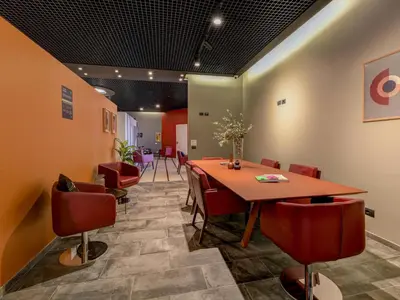 Area soggiorno di B&B Hotel Quarto d'Altino