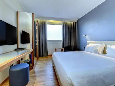 Letto o letti in una camera di B&B Hotel Quarto d'Altino