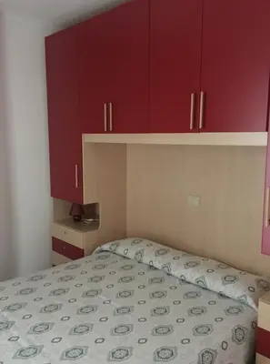 Letto o letti in una camera di Residence Moresco
