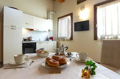 Cucina o angolo cottura di Residence San Miguel 8