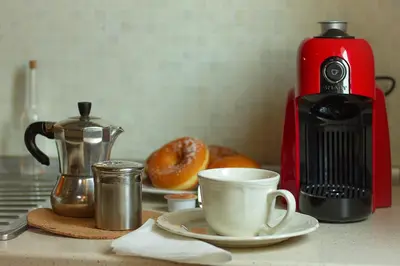 Set per la preparazione di tè e caffè presso Residence San Miguel 8