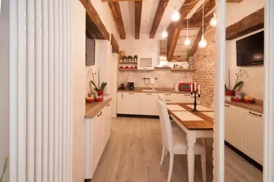 Cucina o angolo cottura di Ca del Pape