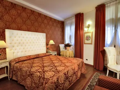 Letto o letti in una camera di Locanda Casa Querini