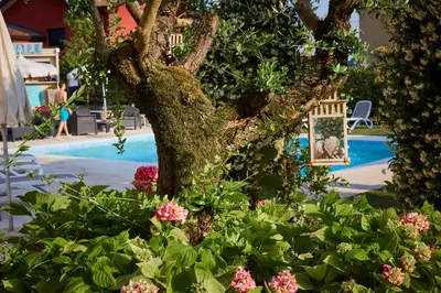 Piscina di Hotel Villaguarda Prosecco Area o nelle vicinanze