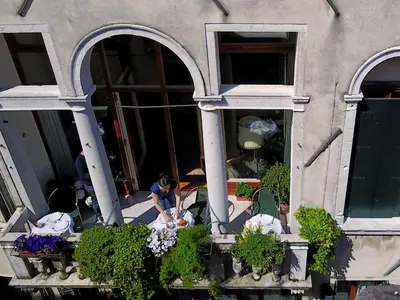Edificio in cui si trova il bed & breakfast