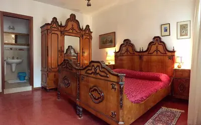 Letto o letti in una camera di Antica Locanda Montin