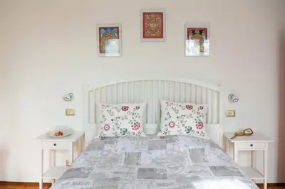 Letto o letti in una camera di Ca' delle palme