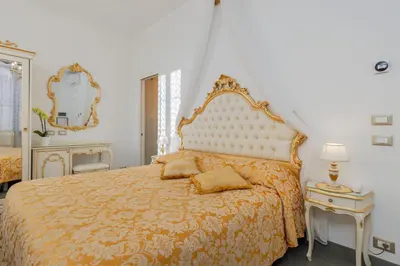 Letto o letti in una camera di Hotel Marte