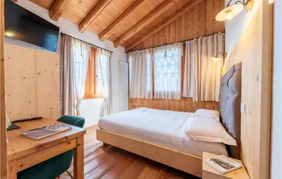 Letto o letti in una camera di Vista Dai Colli