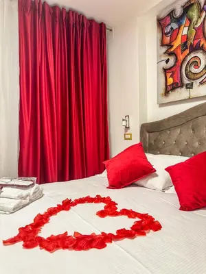 Letto o letti in una camera di Isa Sweet Home