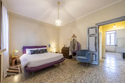 Letto o letti in una camera di Amor Mio B&B