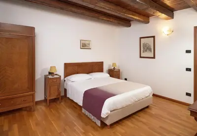 Letto o letti in una camera di Agriturismo Rechsteiner