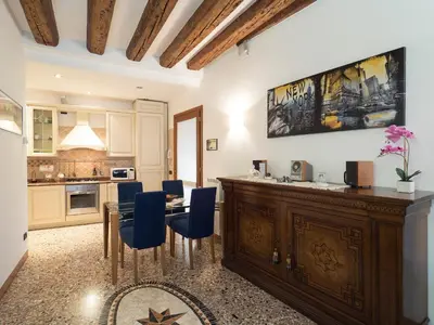 Cucina o angolo cottura di Romantic Lagoon - Canal view