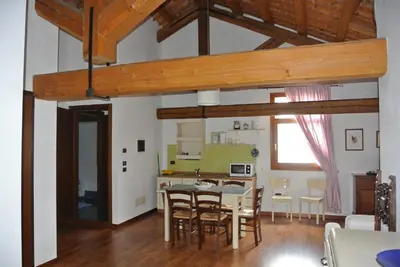 Cucina o angolo cottura di Agriturismo Terra di Zosagna