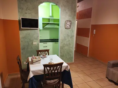 Cucina o angolo cottura di Residence San Miguel (centro storico)