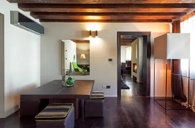 Area soggiorno di Charming House Iqs