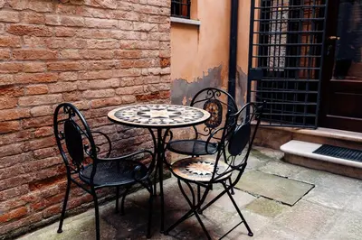Patio o area all'aperto di Casa Dei Pittori Venice Apartments