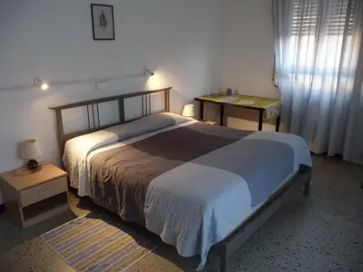 Letto o letti in una camera di Appartamento Franca