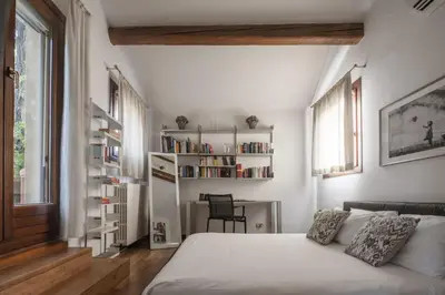 Letto o letti in una camera di Attic Boutique San Marco R&R