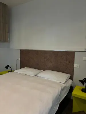 Letto o letti in una camera di Casa Martini