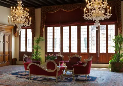 Area soggiorno di Hotel Liassidi Palace