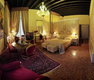 Letto o letti in una camera di Hotel Liassidi Palace
